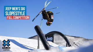 Jeep Men’s Ski Slopestyle FULL COMPETITION  X Games Aspen 2022 [upl. by Sisi]