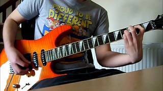 Def Leppard  When Love and Hate Collide GUITAR COVER [upl. by Desiri827]