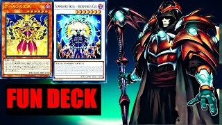 YGOPRO Skilled Red Magician Summoned Skull DECK [upl. by Darooge]