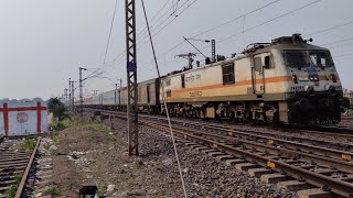 Dangerous 130 Kmph🔥 Tamralipta ExpGitanjali ExpShatabdi ExpRCF Memu [upl. by Naimaj789]