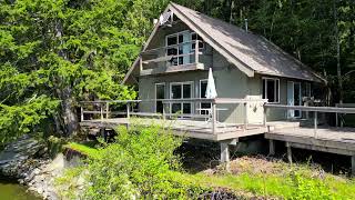 The Ultimate Escape A Cozy Off Grid Cabin on Lake Cowichan  11870 Youbou Rd MLS 934380 [upl. by Lynde919]