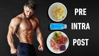 What To Eat Before During amp After Training For Max Muscle Growth [upl. by Cathie]