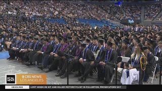 Graduation ceremonies begin at UCLA [upl. by Euseibbob]