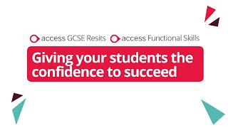 Access Functional Skills amp GCSE Resits [upl. by Keen]