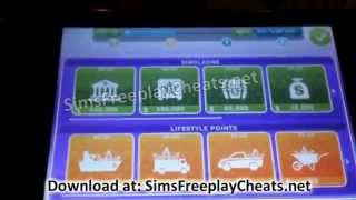 Sims Freeplay Cheats Turoial and Guide for more simoleons [upl. by Eenad]