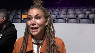 Melodifestivalen 2020  Grand Final Interview with Mariette Shout it out [upl. by Falo]