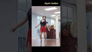 Again Samba linedance 라인댄스 samba latin [upl. by Genovera234]