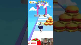 Slim girl becoming fat part 3  shorts games gaming trending viralshorts funny [upl. by Curt]