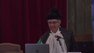 Laurea honoris causa a Davide Malacalza [upl. by Lebiralc]