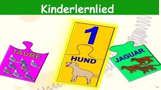 Das Zahlenpuzzle der Tiere  Wir lernen zählen  Sing mit Yleekids [upl. by Joy]