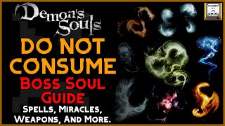 A Guide To Every Boss Soul  Demons Souls Remake PS5 [upl. by Yetti]