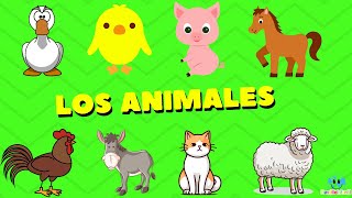 Canción de sonidos de animales  Rima infantil para niños  Sonidos de animales [upl. by Harper]