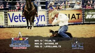 RFDTVs The American TieDown Roping Qualifiers Nov 30 sec [upl. by Eldin]