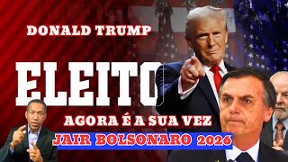 TRUMP É BOLSONARO AGORA ENTENDAM ISSO ELE VAI LUTAR PRA ELEGER O JAIR AQUI [upl. by Dreher]