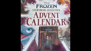 Reading Disney Frozen  Ghost of Arendelle book  Children Story Time  Frozen Advent Calendar [upl. by Rexanna23]