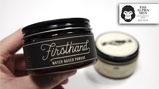 A Look at the Firsthand Supply Pomade  The Alpha Men [upl. by Midian]