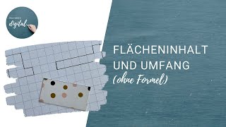 Flächeninhalt und Umfang  das bedeuten die Begriffe [upl. by Ataliah]