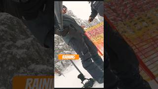 OPENING DAY was WET snowboarding [upl. by Enilra]