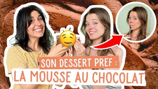 Y A QUOI EN DESSERT  1 🍫 Mousse au chocolat à l’aquafaba avec Caronola vegan [upl. by Konikow]