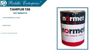 NORMET TAMPUR 136 construction grouting polyurethane chemicals [upl. by Lamoree]