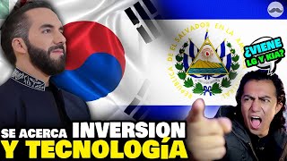 ¡Más Dolares Bukele busca que Corea del Sur invierta en El Salvador Mexicano Reacciona [upl. by Materi]