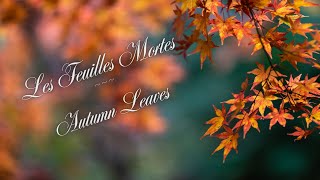 Les Feuilles MortesAutumn Leaves Standards Cover [upl. by Byler662]