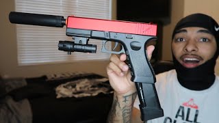 Unboxing Glock Gel Blaster 🔫 [upl. by Haya]