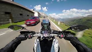 From Furka Pass to Grimsel Pass Part 1 Yamaha Tenere 700 [upl. by Yarrum]