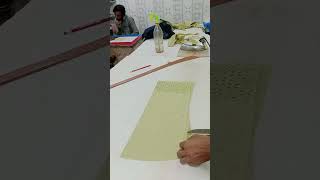 Kurti Bel shap cutting tips and tricks youtubeshorts youtubeshortsindia sewingpatternssewingtool [upl. by Nivram895]