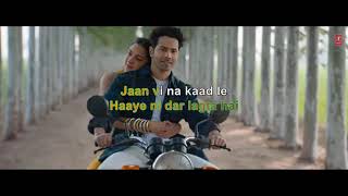 Nain Ta Heere Song Karaoke With Lyrics From Jug Jugg Jeeyo [upl. by Branca]