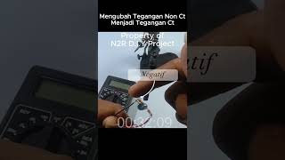 Mengubah Non CT Ke CT experiment diy fyp how tiktok viralvideo [upl. by Holmes855]