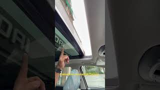 Panoramic Sunroof in Hyundai Tucson 2022  shorts sunroof [upl. by Mixam589]