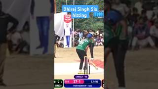 Dhiraj Singh Six hitting tennis cricket India tenniscric sports ipl tennisracket tennisclub [upl. by Orvah]