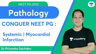 Conquer NEET PG 2022 Myocardial Infarction  Pathology  Lets crack NEET PG  DrPriyanka Sachdev [upl. by Richmal778]