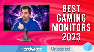 Best Gaming Monitors of 2023 1440p 4K Ultrawide 1080p HDR and Value Picks  November Update [upl. by Giardap566]