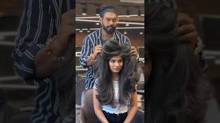 Hair Transformation  Long to short haircut Women  Long Bob shorts [upl. by Ymmor]