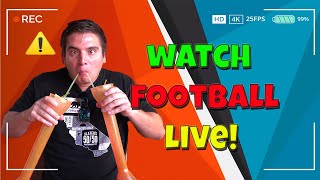 How to Watch Football Match Live on MobilePCStream 2024 [upl. by Llenwad]