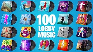 FORTNITE All Lobby Music All 100 Lobby Music [upl. by Lasky]