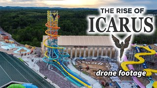 America’s TALLEST Waterslide Drone Footage  Copyright Free [upl. by Nnanerak]