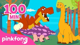 🦖Dinosaurios para niños🦕  El Diario de TRex y más  Pinkfong Cuentos y Canciones Infantiles [upl. by Nnyla]