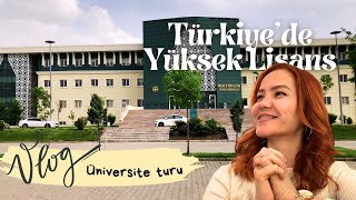 Okulda bir günüm Yüksek Lisans VLOG [upl. by Ramled]