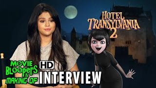 Hotel Transylvania 2 2015 Behind the Scenes Movie Interview  Selena Gomez is Mavis [upl. by Brion]