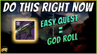 Craft a GOD Roll right now  Foundry Shaping amp Resonance Quest  Destiny 2 Season of the Plunder [upl. by Anivle375]