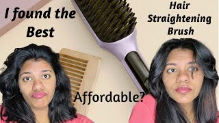 Lifelong Hair Straightener Brush  Affordable Hair Straightener Review  First Impression [upl. by Esydnac725]