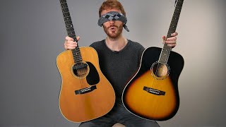 Blindtest 🙈 64€ vs 2000€ Gitarre  Merke ich den Unterschied [upl. by Asiel426]