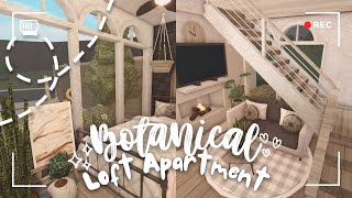 bloxburg  ꒰ 38k ꒱ 🌻 botanical loft apartment ꒰ no gamepass build amp tour ꒱ [upl. by Randi]