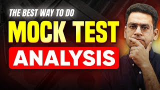 JEE 2025 How to Analyse Mock Tests  Improve your Score with Proper Mock Test Analysis  MathonGo [upl. by Nealah]