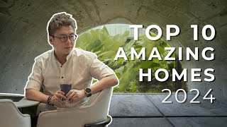 Top 10 Asias Most Beautiful Architecture Homes Must See Tropical Dream Homes House Transformation [upl. by Chryste338]