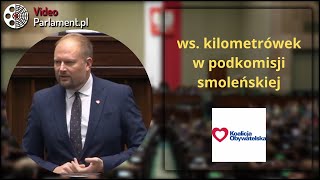 WIELOKROTNIE OKRĄŻYLI ZIEMIĘ  ws kilometrówek w podkomisji smoleńskiej [upl. by Ahsatsan]