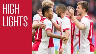 Highlights Ajax  sc Heerenveen [upl. by Alegnasor509]